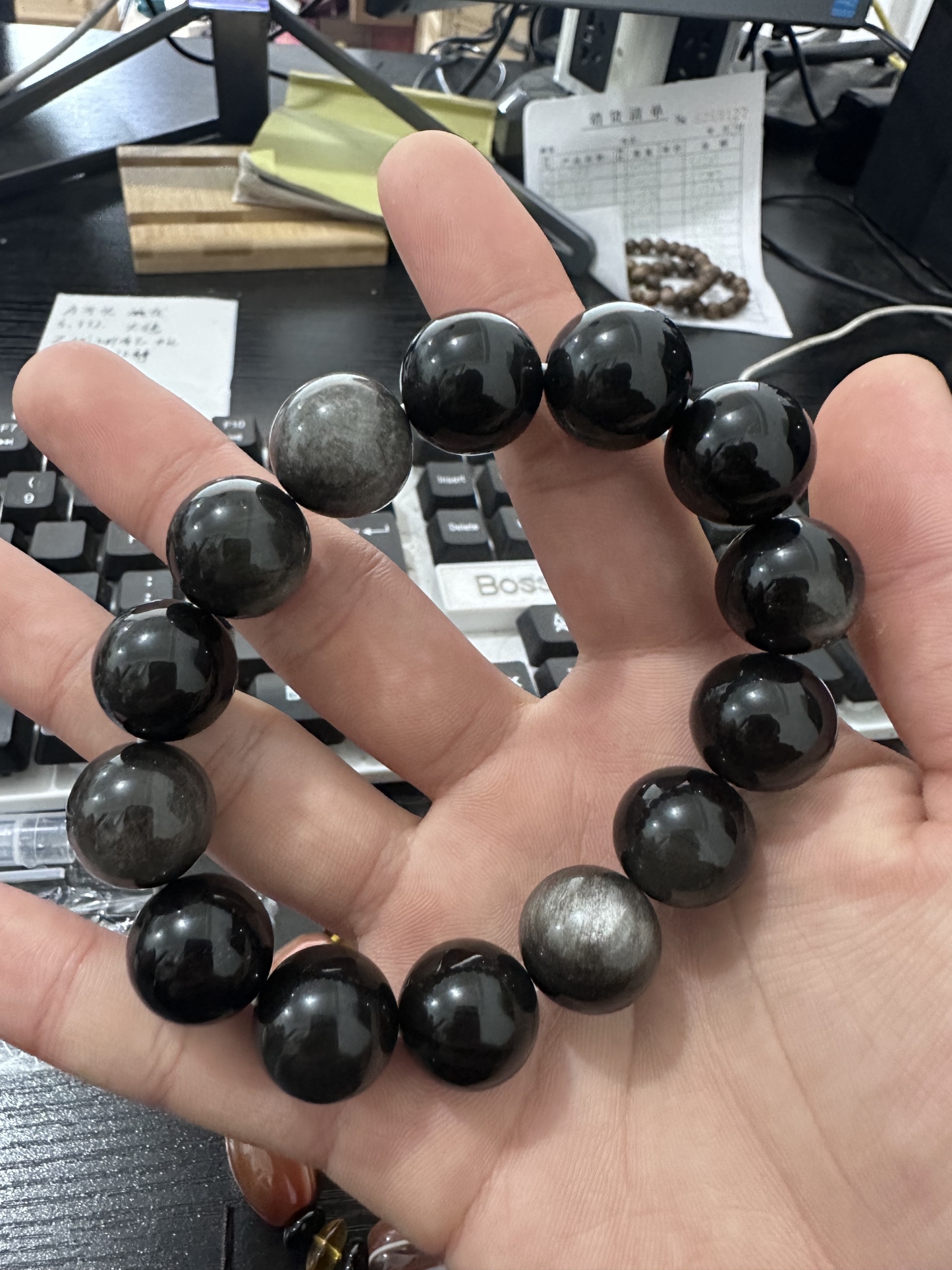 银耀石手串手链