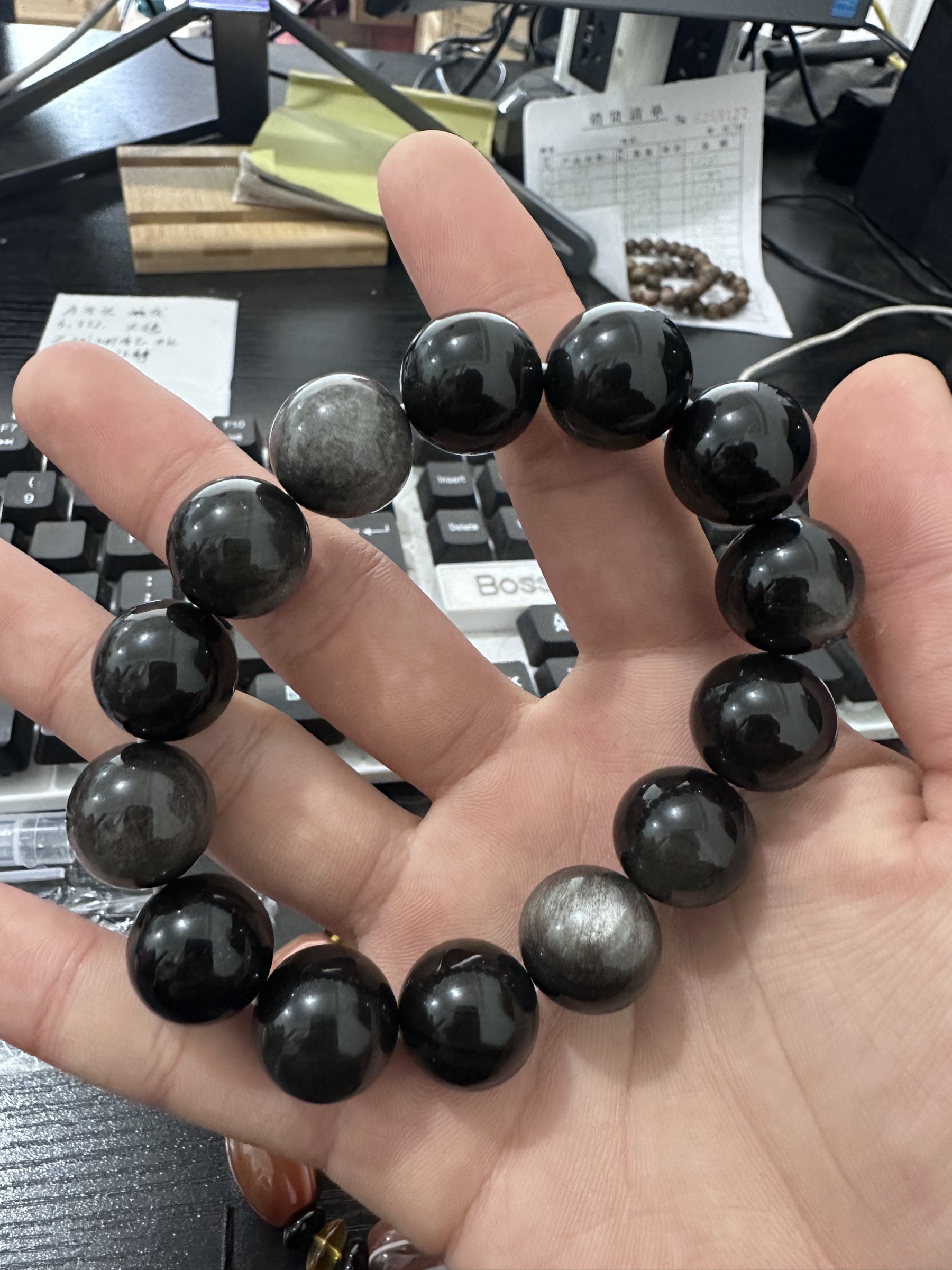 银耀石手串手链