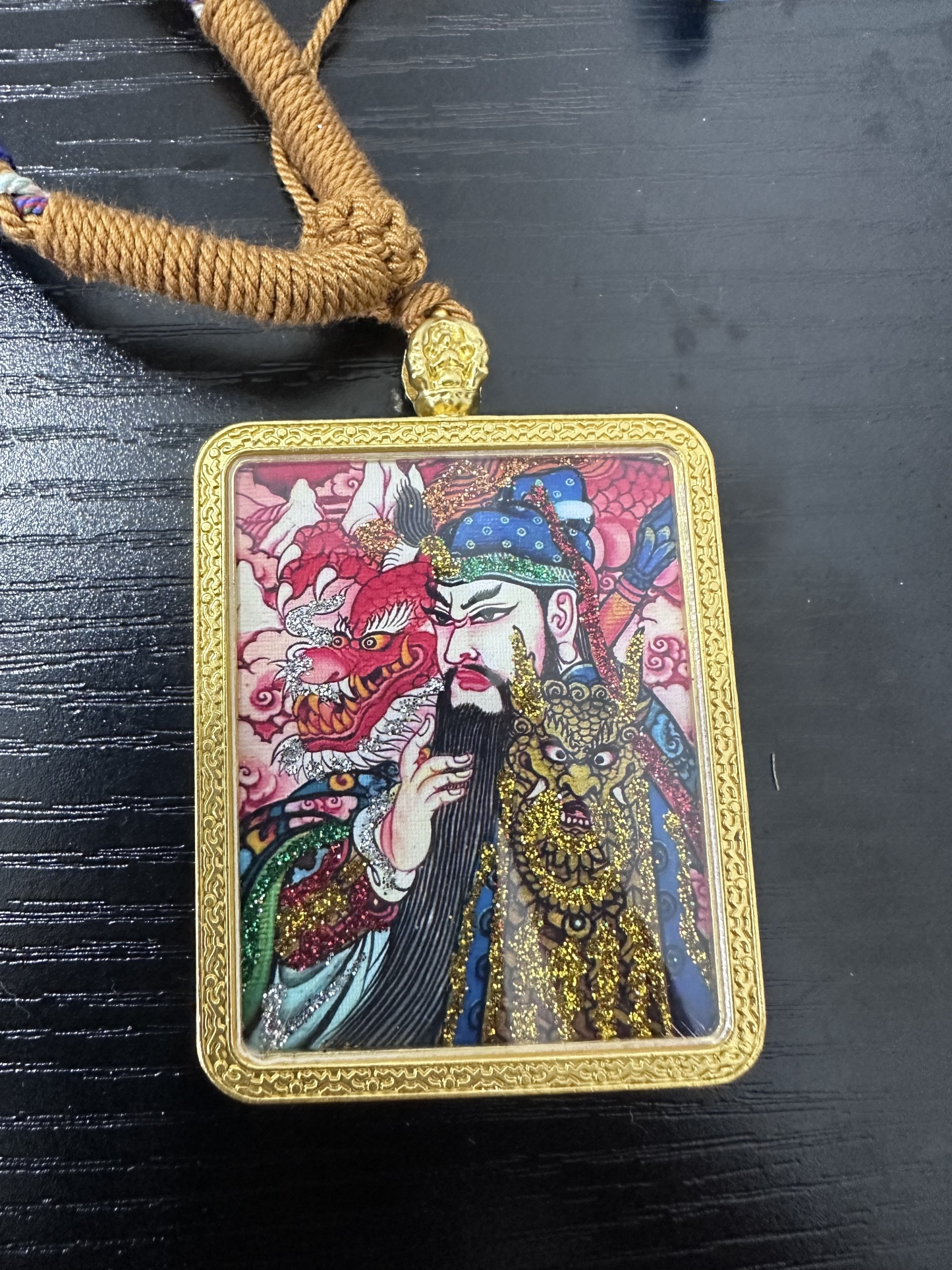 关公关云长唐卡