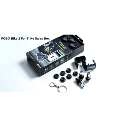 Fobo Trike 2 Smart Bluetooth 5 Tyre Pressure Monitoring System for your Motor Tricycle