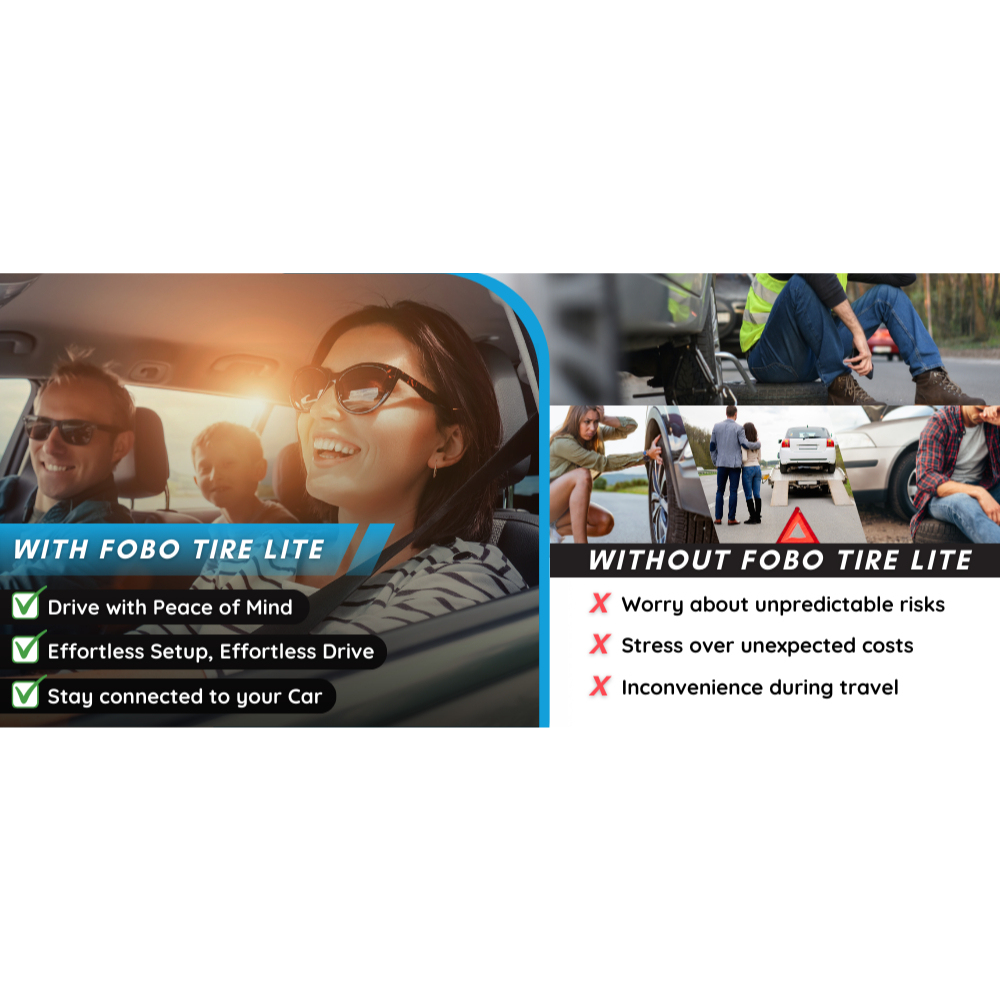Fobo Tyre Lite Smart Bluetooth 5 Tyre Pressure Monitoring System for your car (New)
