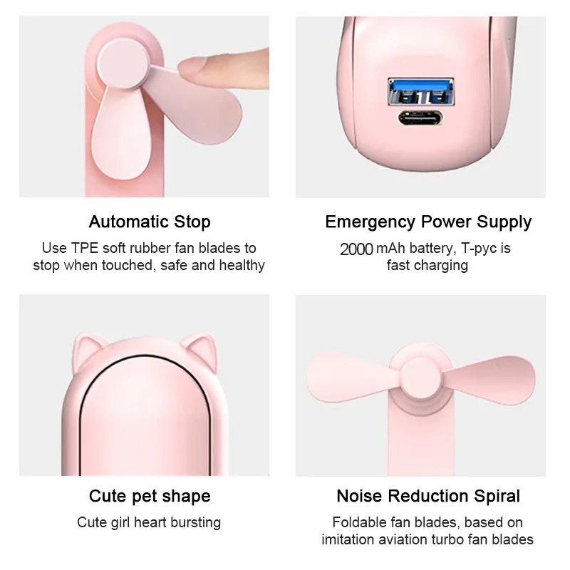 Portable Mini Fan