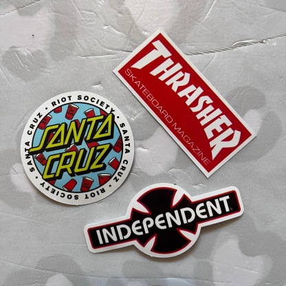 WHEEL LOVE - Skate Sticker Set