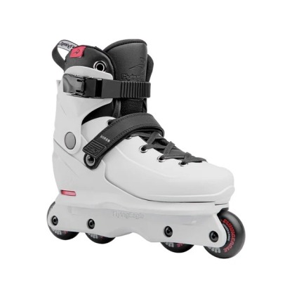 FLYING EAGLE - Off White Vireo Adjustable Kids Aggressive Inline Skates