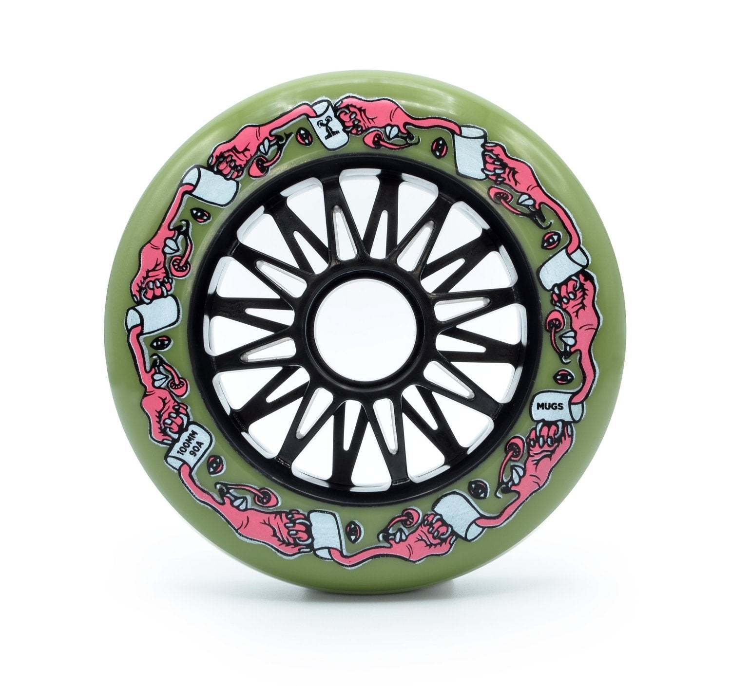 MUSHROOM BLADING - Mugs 100mm/90a Inline Skate Wheels