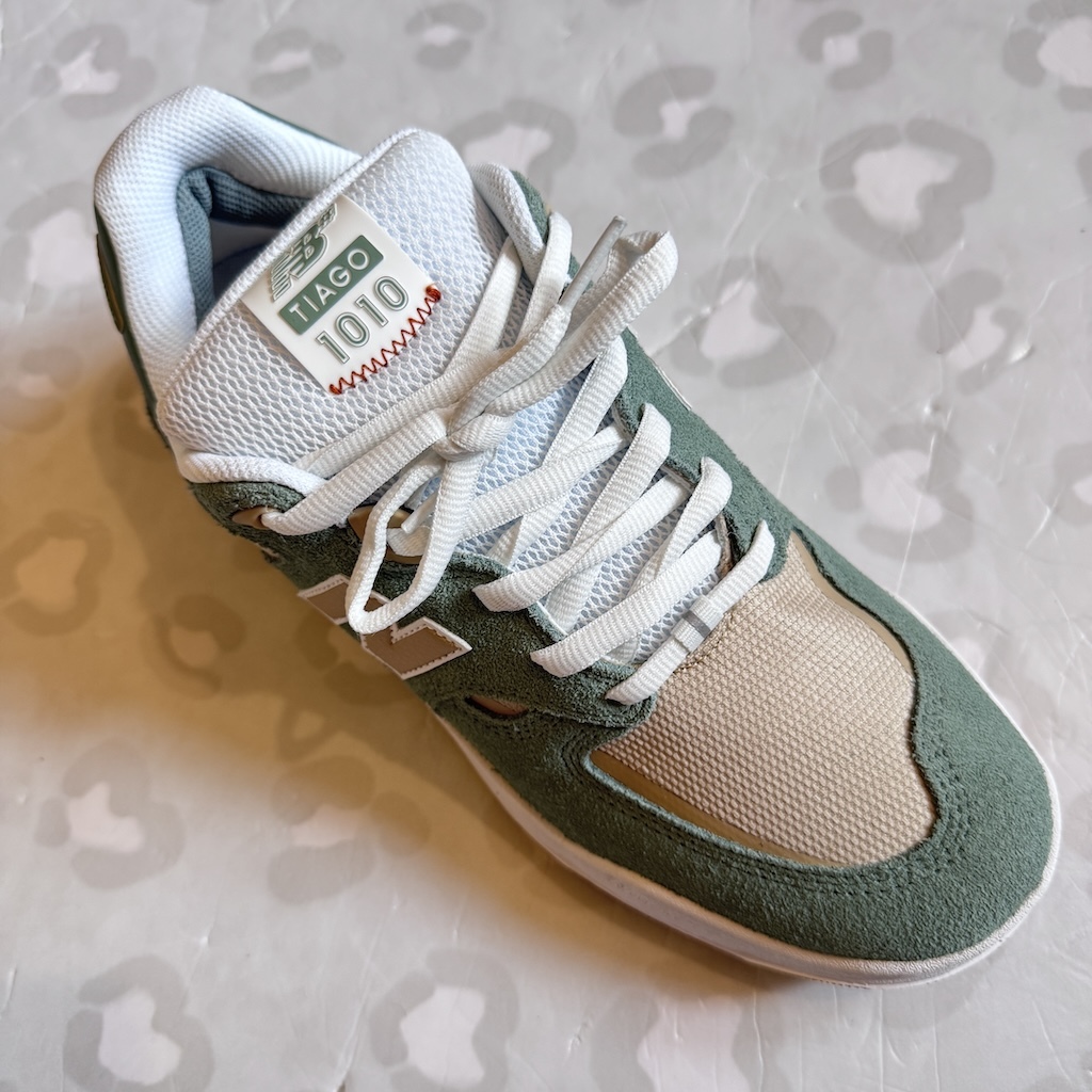 NB NUMERIC - Tiago Lemos 1010 (Green / Cream) Skate Shoes