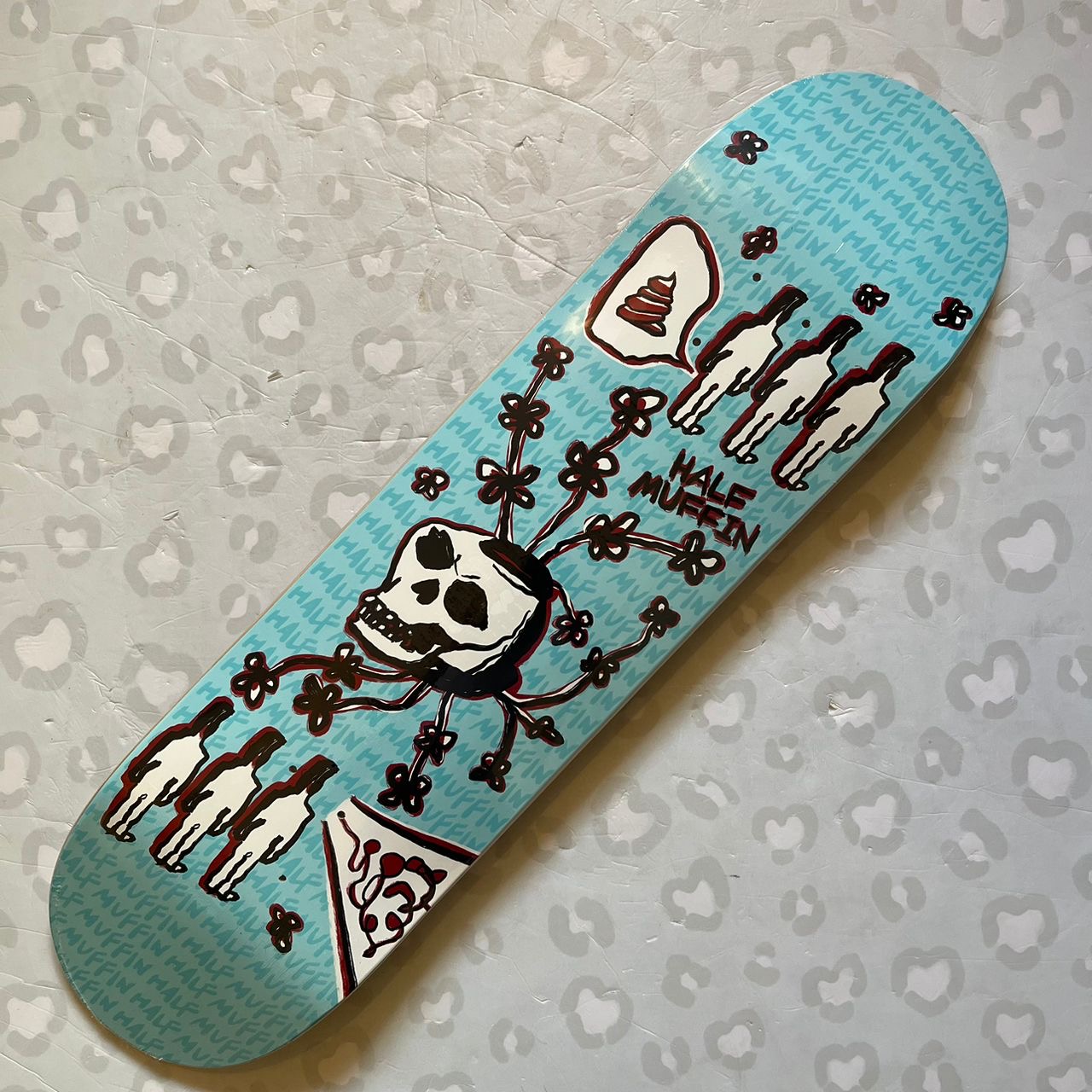 HALF MUFFIN - Talk S**t (8.125" / 8.5") Skateboard Deck 