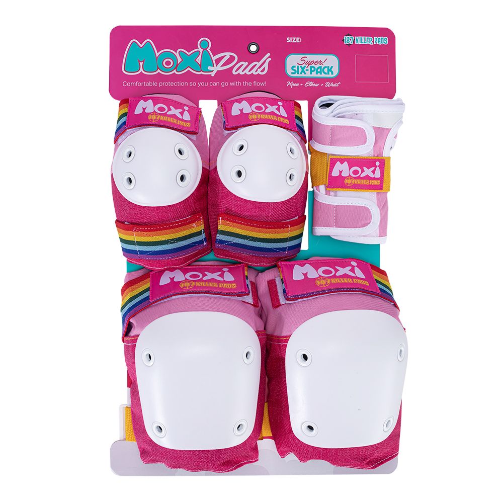 187 KILLER PADS - Pink Moxi Super Six Pack Padset (PROMO DEAL!)