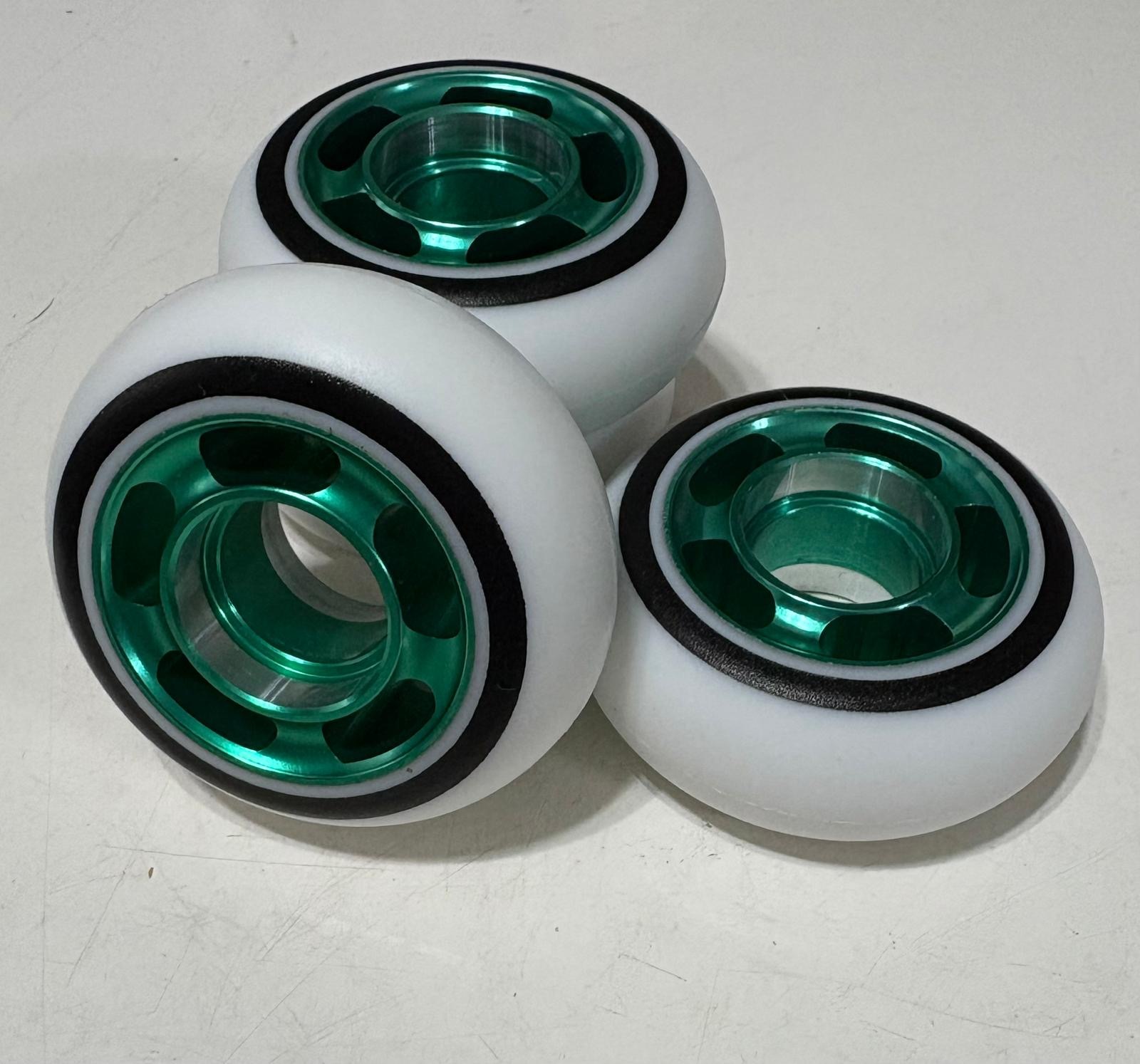 DAILY ROLLIN - 60mm/90 Aluminum Core Aggressive Inline Skate Wheels