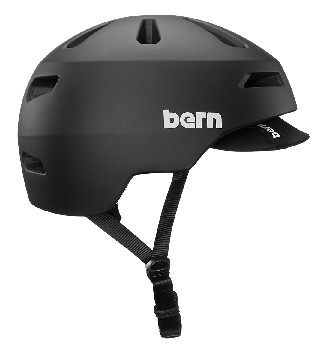 BERN - Brentwood 2.0 (Matte Black) Helmet
