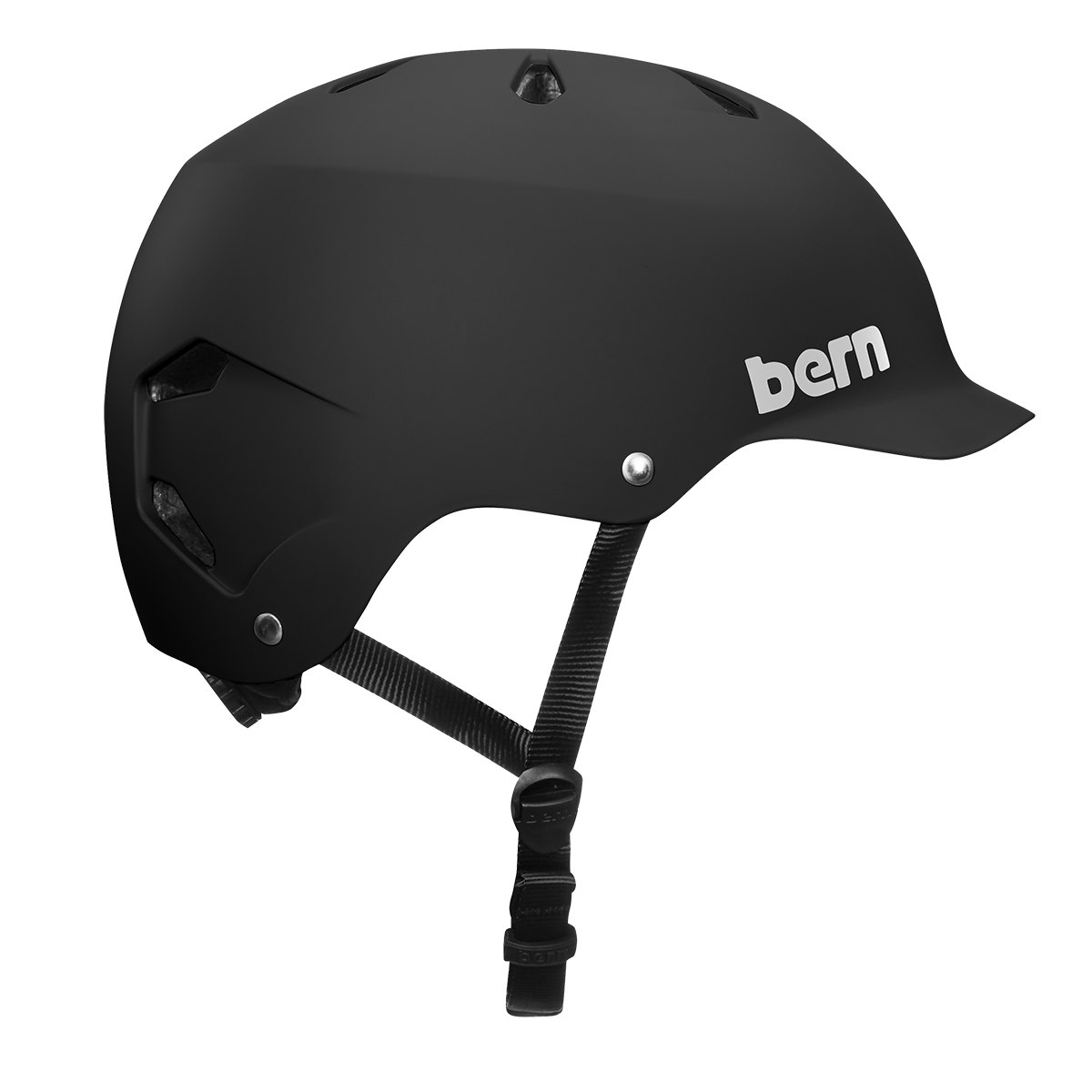 BERN - Watts EPS (Matte Black) Helmet