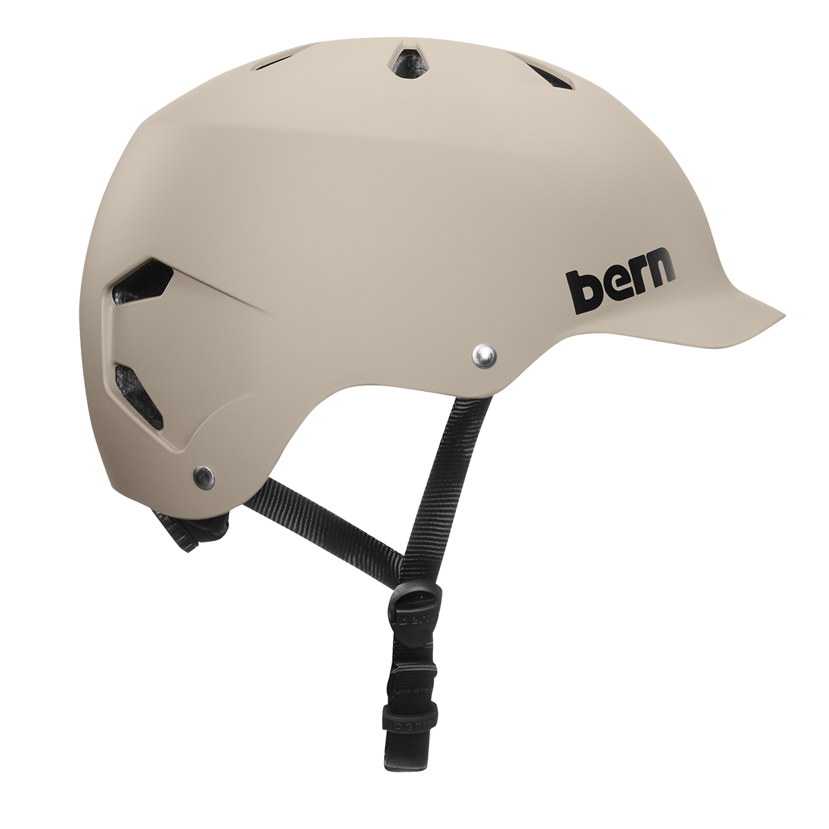 BERN - Watts EPS (Matte Sand) Helmet