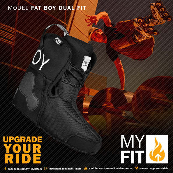 MYFIT - Fat Boy Dual Fit Inline Skate Liner