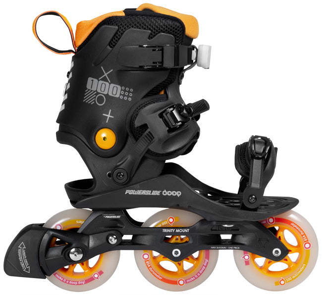 POWERSLIDE - Doop Yellow Sunrise 100 Inline Skates – Wheel