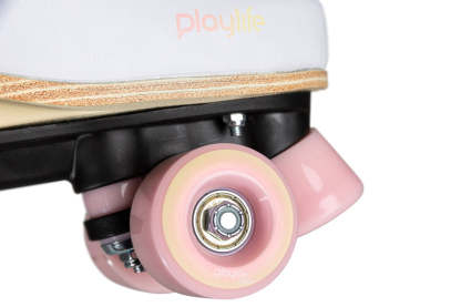 PLAYLIFE - Classic Pale Rose Adjustable Roller Skates