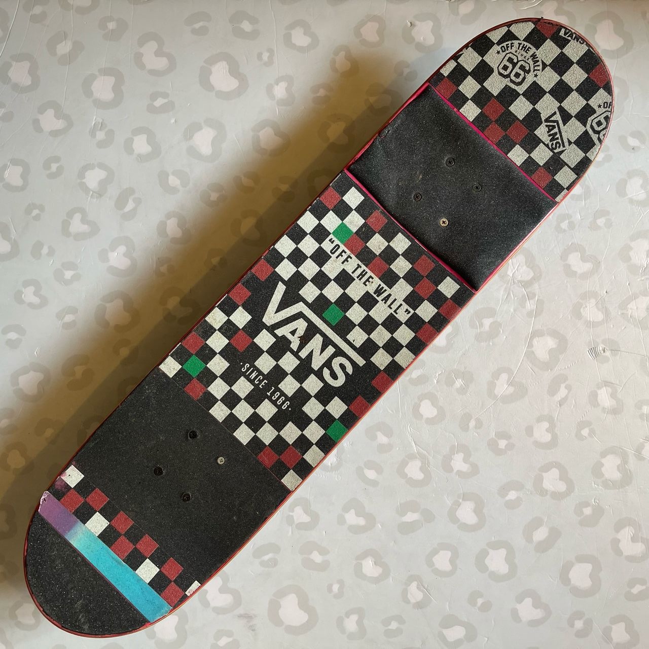 BLANK - 8.0" Green Vans Complete Skateboard (USED)