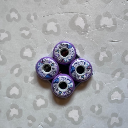 ROLLERKIDZ - Chi Purple 58mm/90a Aggressive Inline Skate Wheels