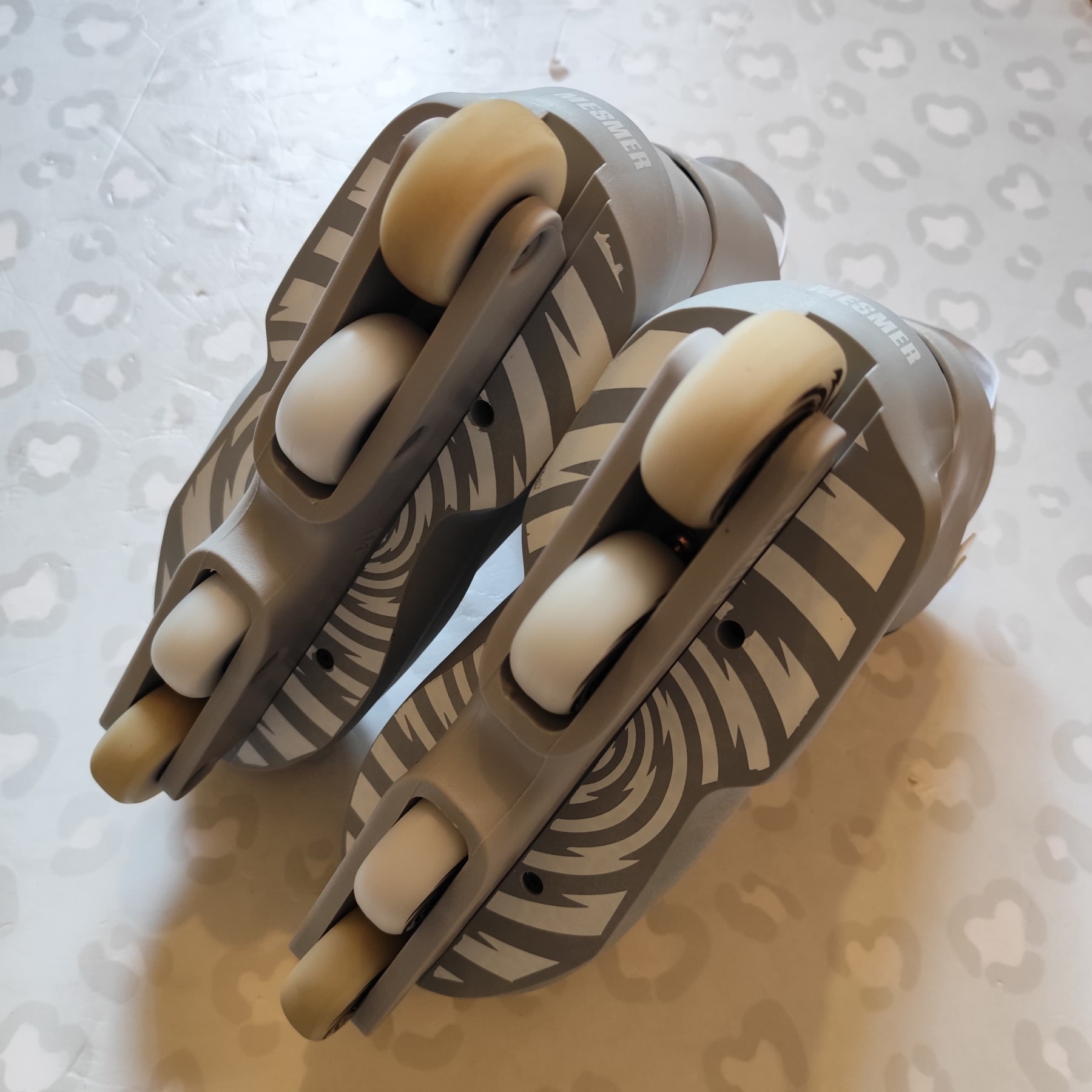 MESMER - TS3 Grey Complete Aggressive Inline Skates (EU46-47 / USED)