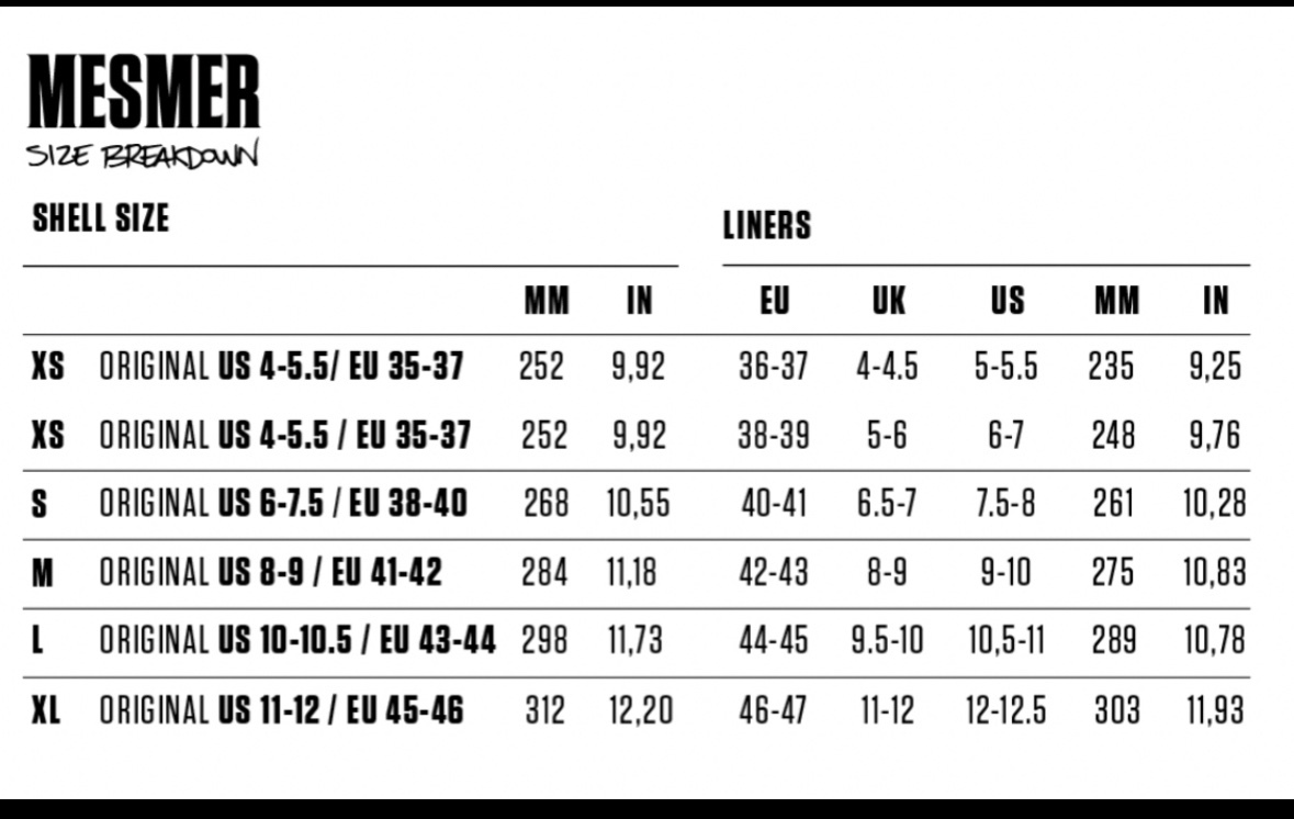 MESMER - TS1 White Aggressive Inline Skates (CLEARANCE PROMO!)
