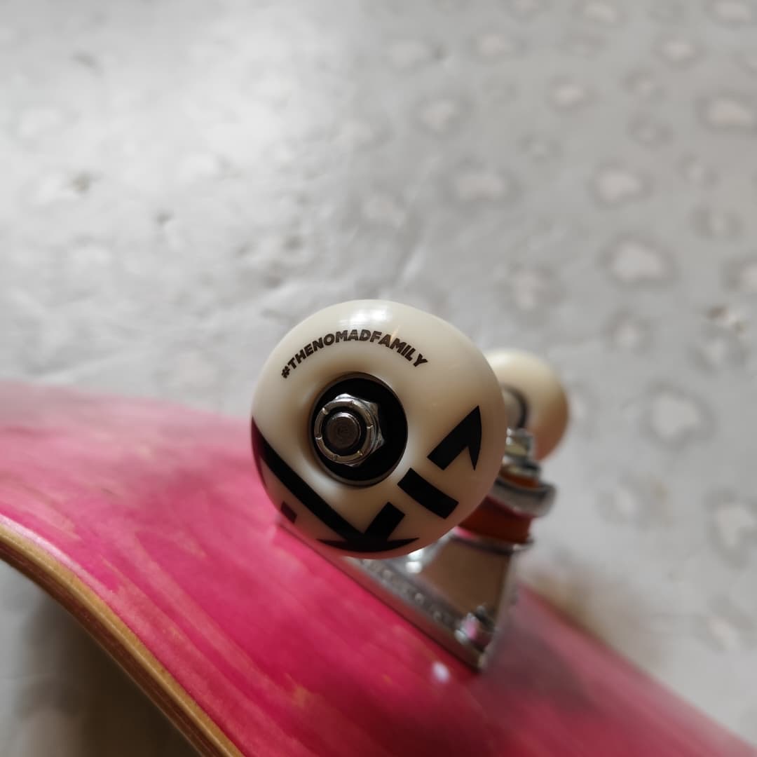 BLANK - Red 8.25" Complete Skateboard (Independent + BD Skate Co + Nomad Promo)