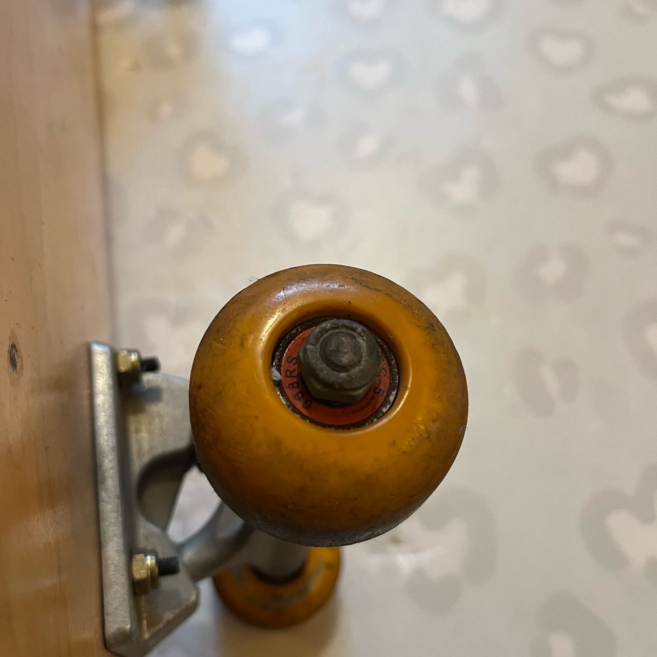 BLANK - 8.0" Raw Complete Skateboard (USED)