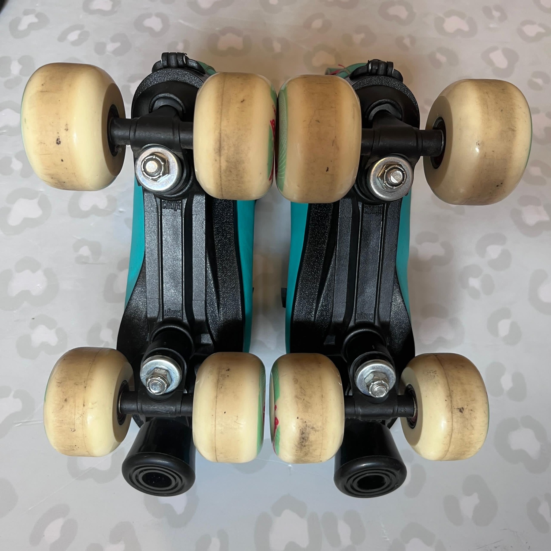 CHAYA - Bliss Turquoise Adjustable Quad Roller Skates (EU35-38 / USED)