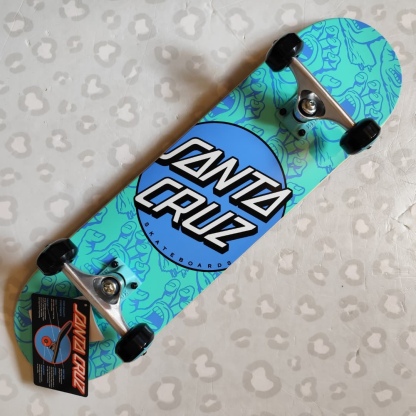 SANTA CRUZ - Other Dot Hand 7.75" Complete Skateboard
