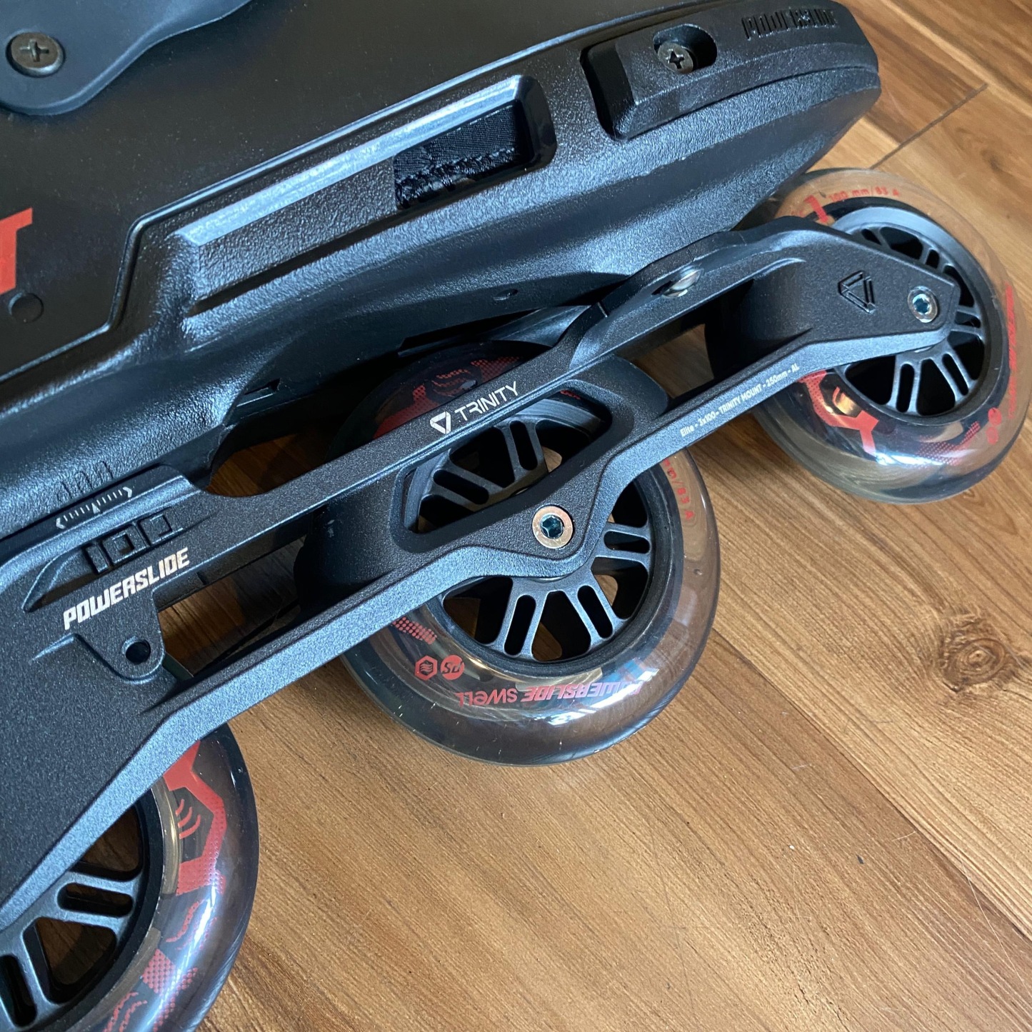 POWERSLIDE - Custom Next 100 Urban Inline Skates (EU46-47 / Black / Recall Liner)