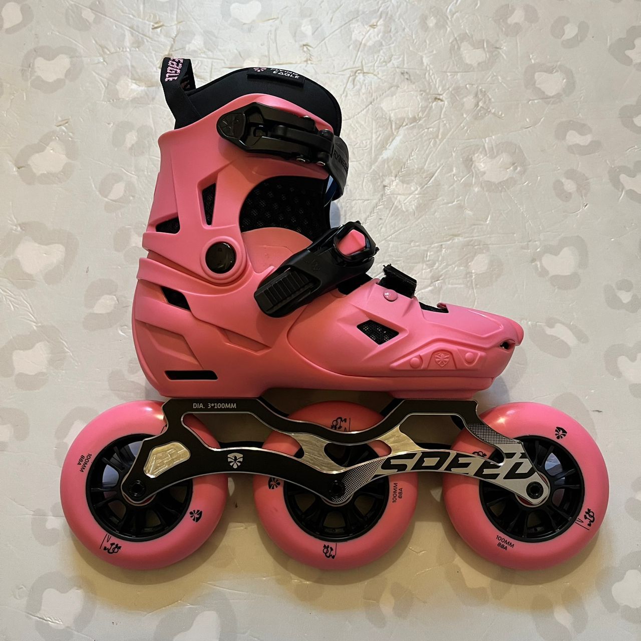 FLYING EAGLE - Pink S7 Speed Kids Adjustable Urban Inline Skates