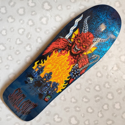 SANTA CRUZ - Stranger Things Knox Hellfire Pit 10.7" Skateboard Deck