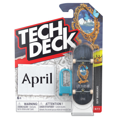 TECH DECK - Set A M62 Plastic Single 30mm Fingerboards
