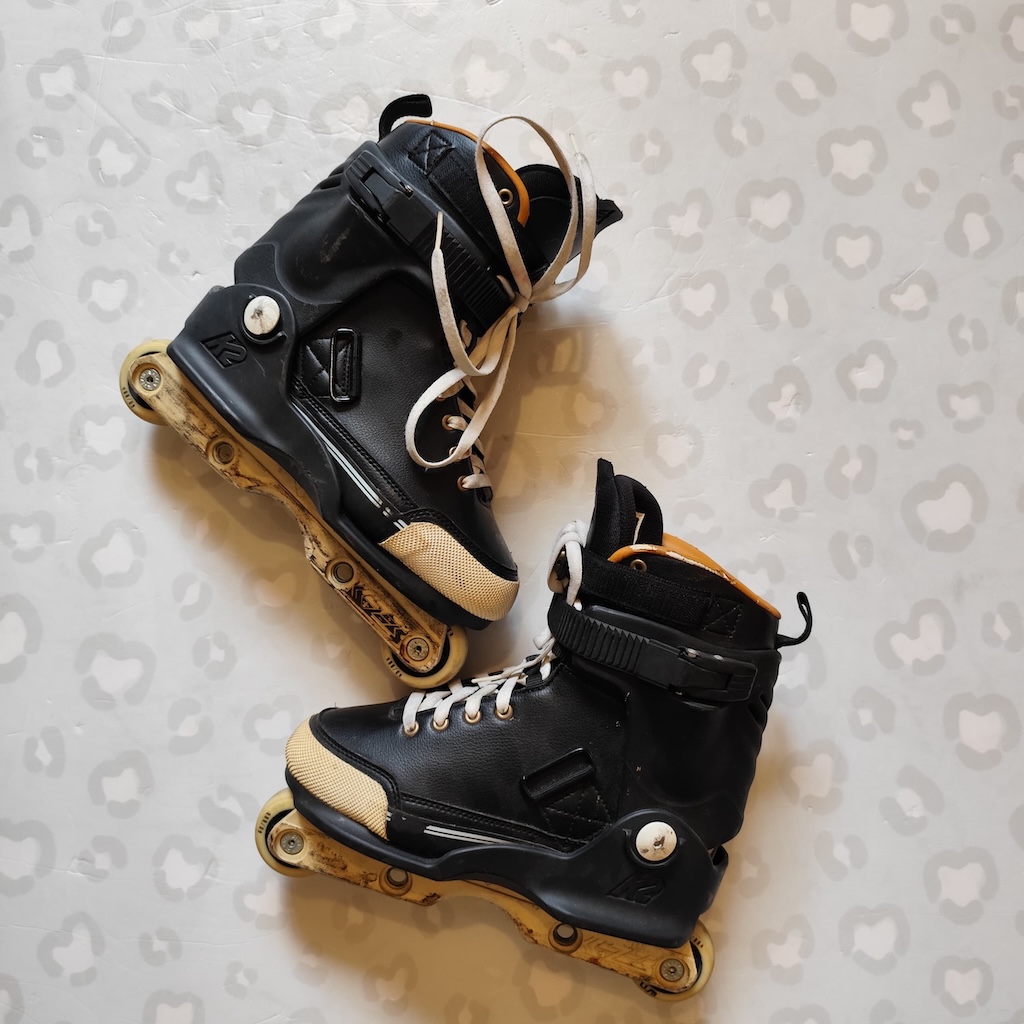 K2 - Unnatural Aggressive Inline Skates (US7 / USED) 