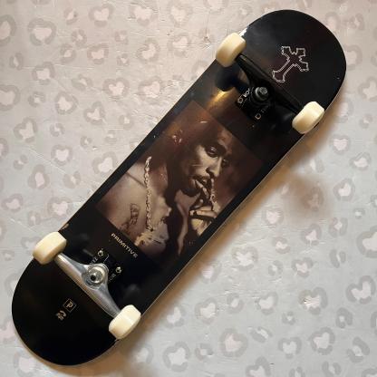 PRIMITIVE - Tupac Platinum 8.25" Complete Skateboard (Tensor + Thrasher Promo)