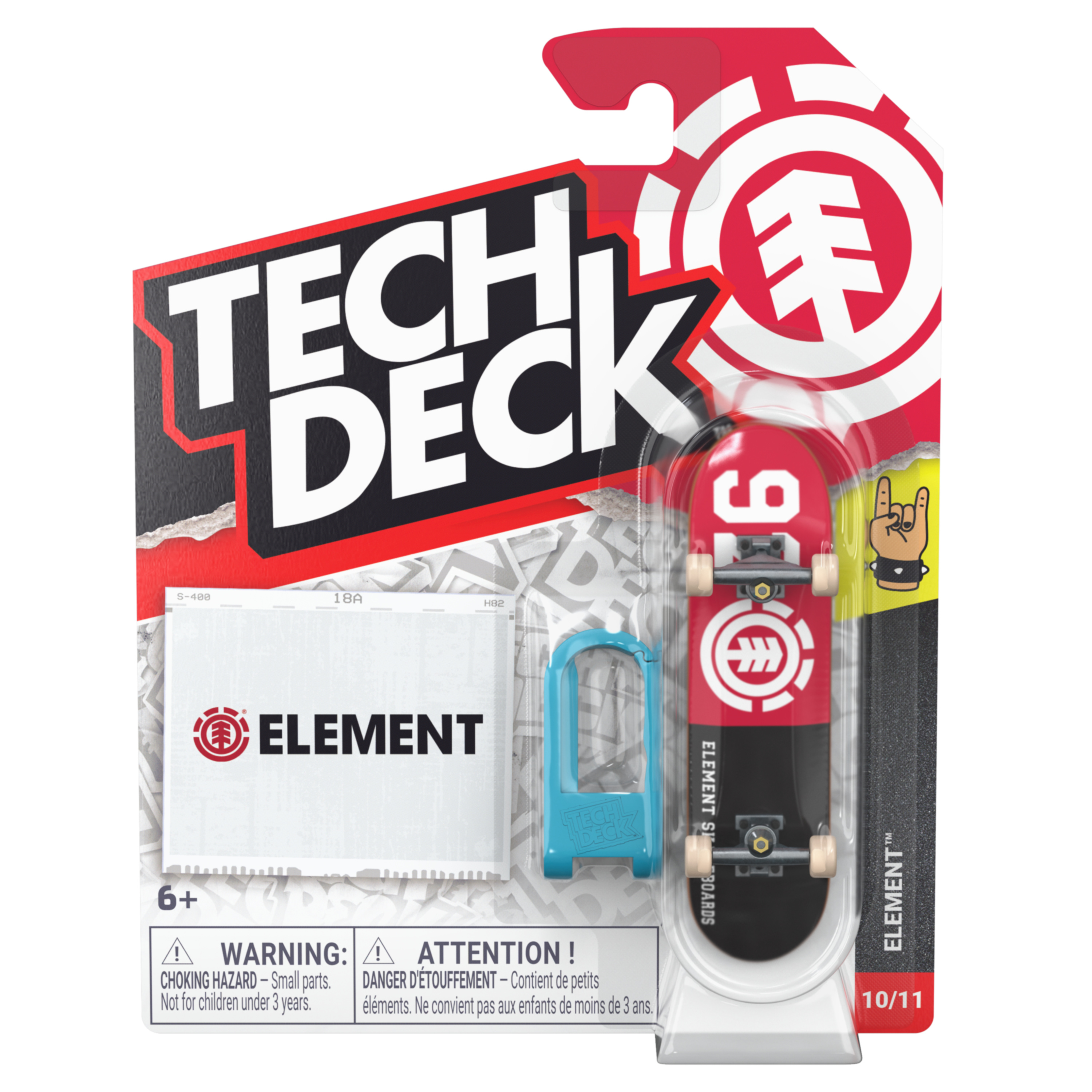 TECH DECK - Set A M62 Plastic Single 30mm Fingerboards