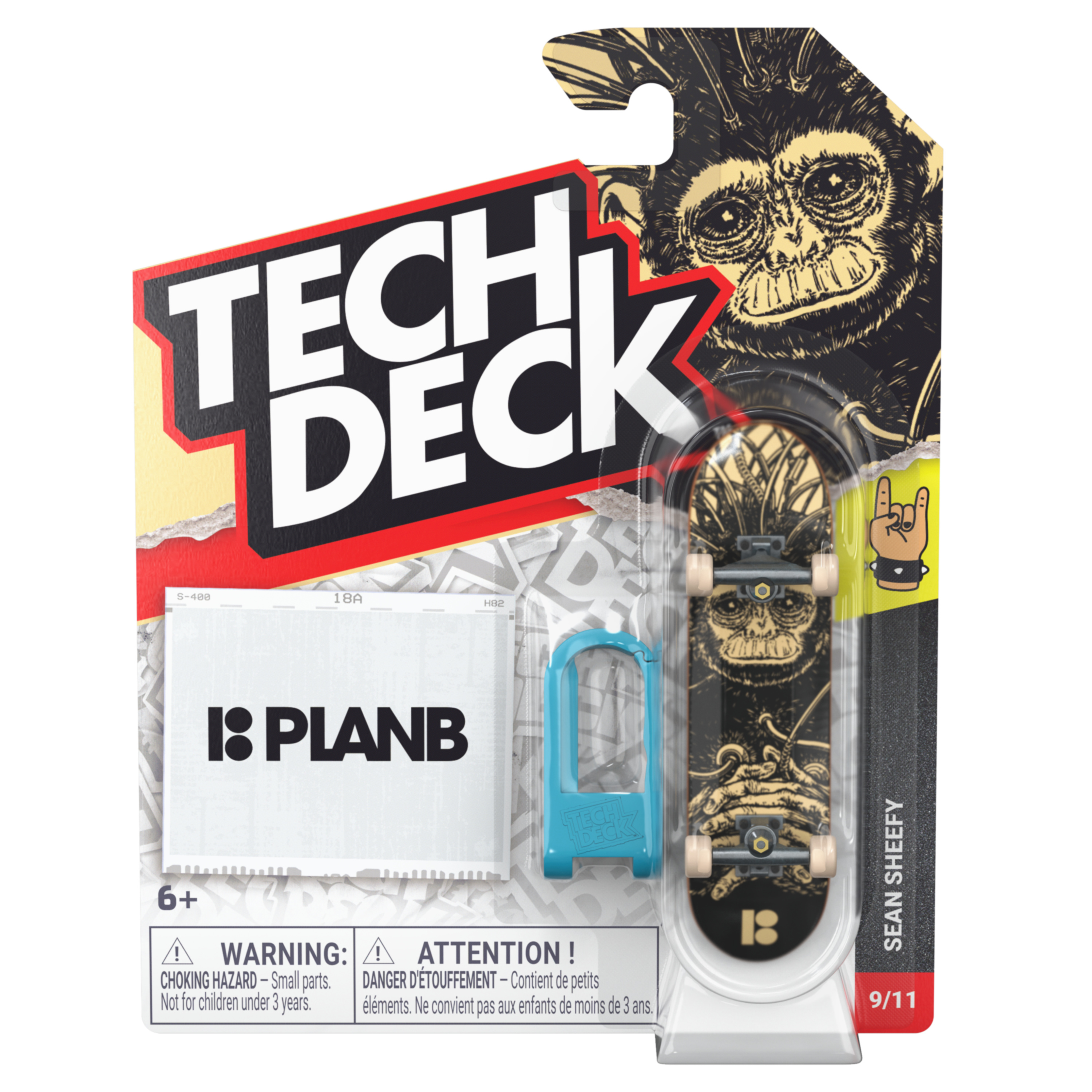 TECH DECK - Set A M62 Plastic Single 30mm Fingerboards