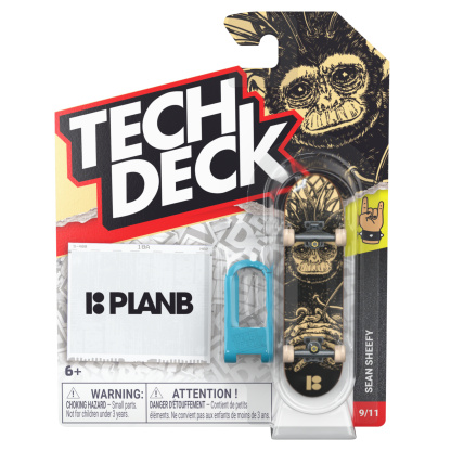 TECH DECK - Set A M62 Plastic Single 30mm Fingerboards