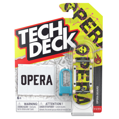 TECH DECK - Set B M62 Plastic Single 30mm Fingerboards
