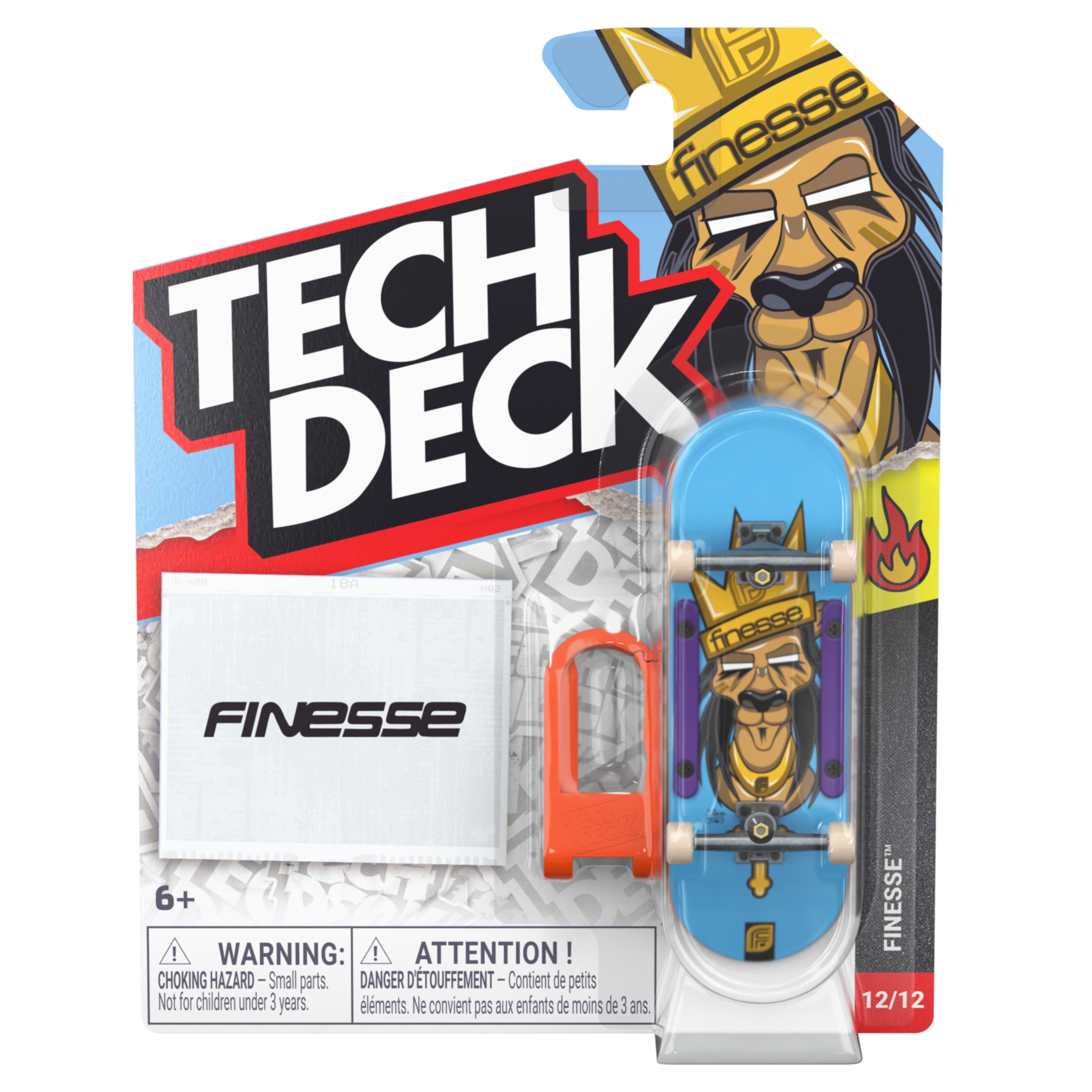 TECH DECK - Set A M63 Plastic Single 30mm Fingerboards