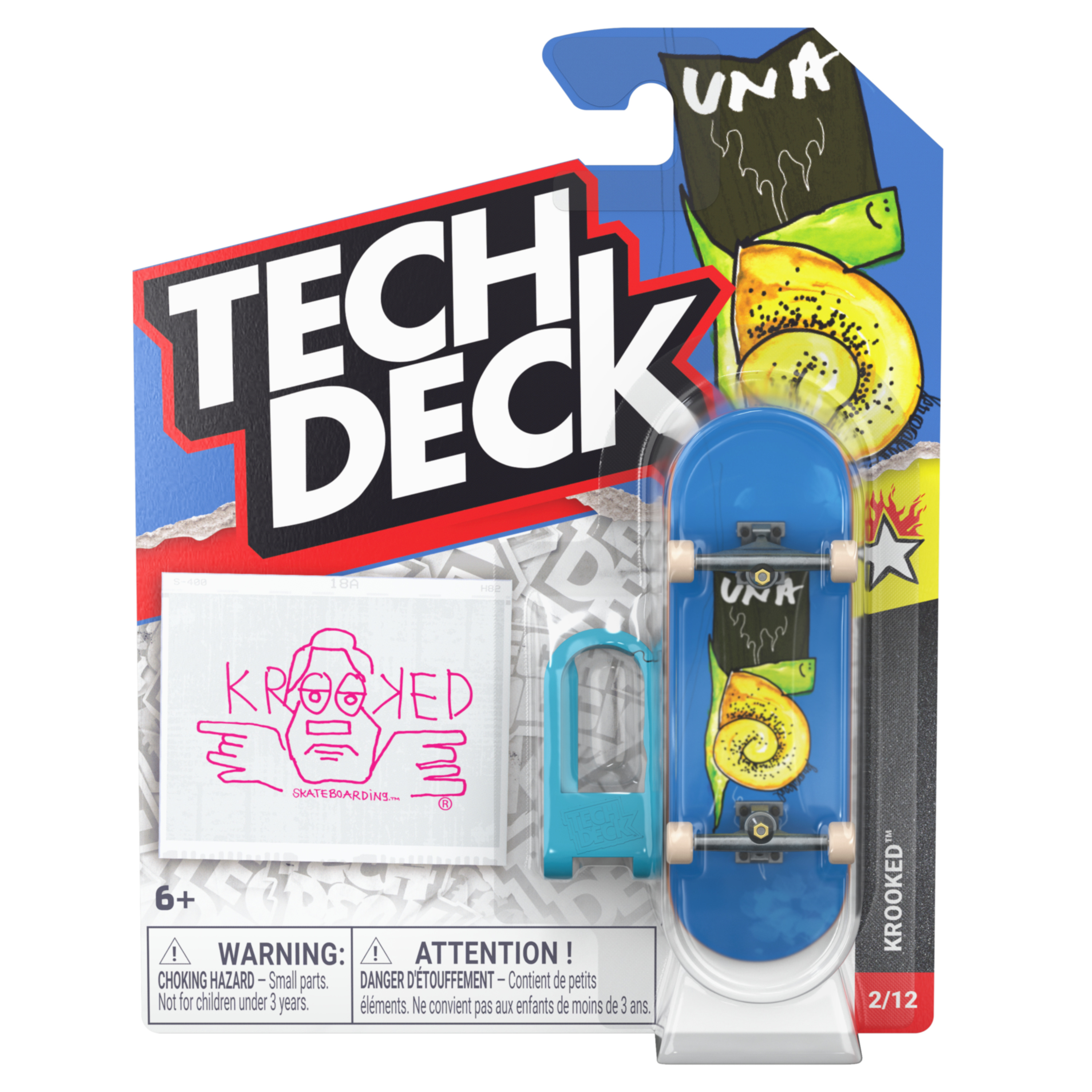 TECH DECK - Set B M63 Plastic Single 30mm Fingerboards