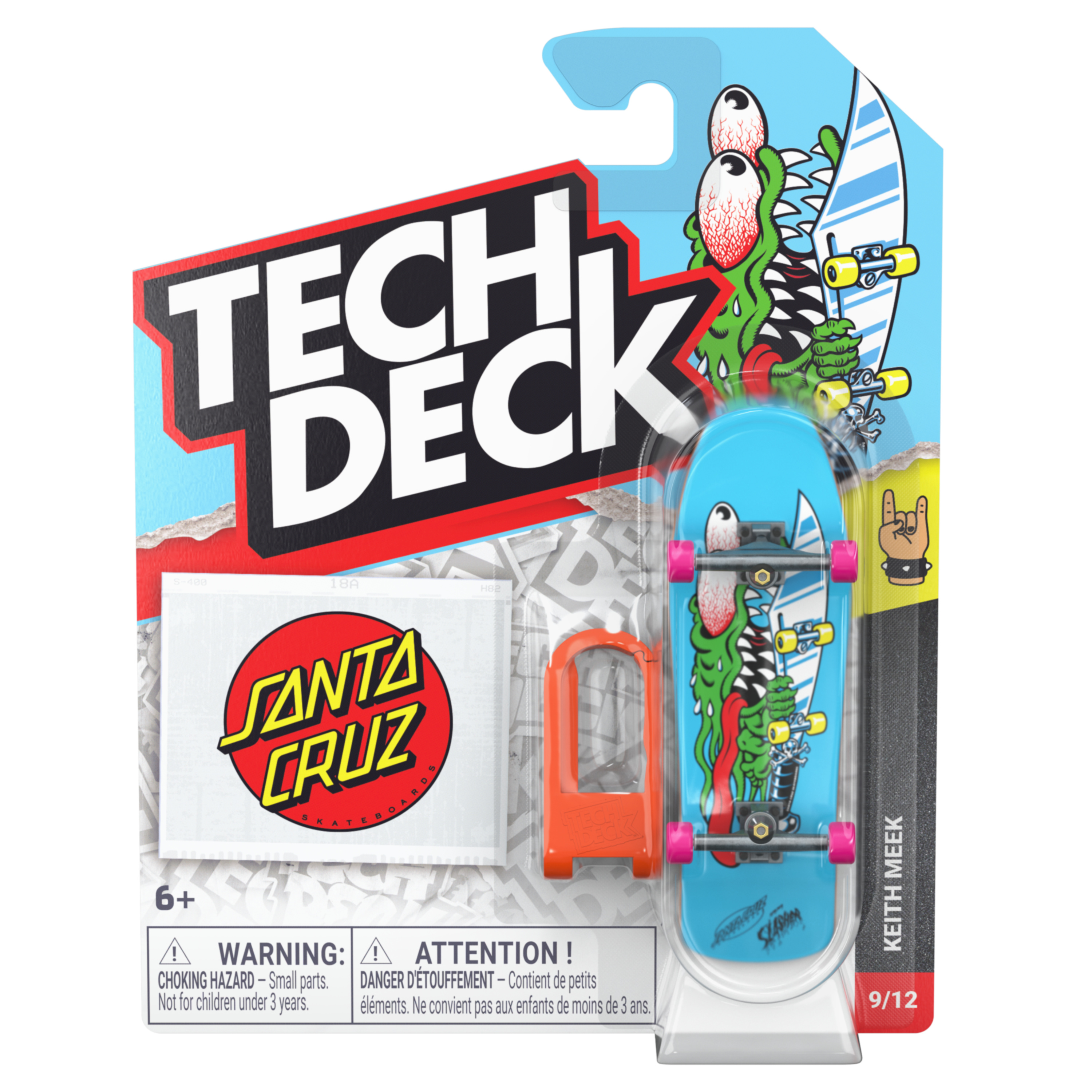 TECH DECK - Set B M63 Plastic Single 30mm Fingerboards