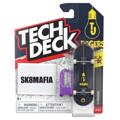TECH DECK - Set B M63 Plastic Single 30mm Fingerboards