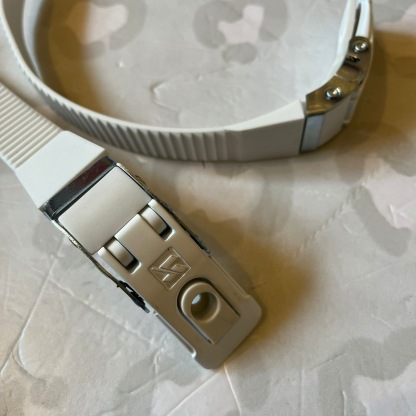 KIZER - White 22cm Supreme Inline Skate Buckle Strap