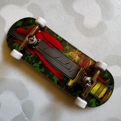 ANTI-ONCE - 32mm Wooden Complete Fingerboard (Various Designs)