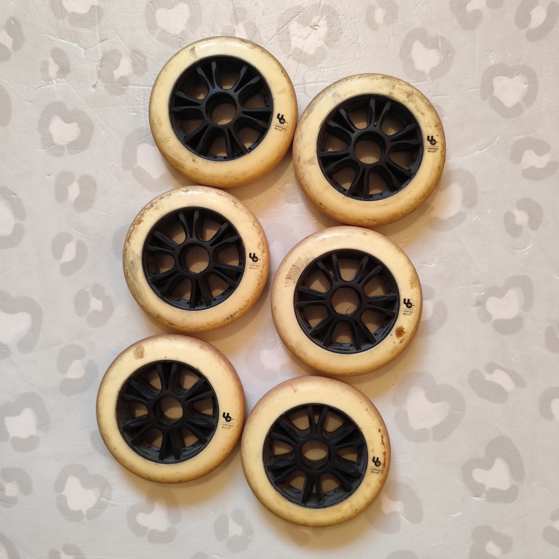 UNDERCOVER - 100mm Urban Inline Skate Wheels (USED)