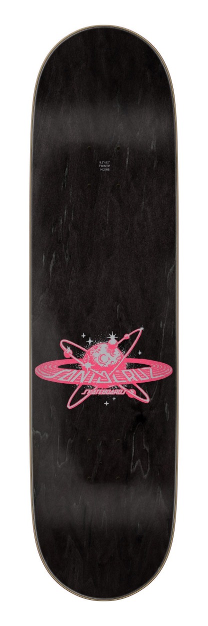 SANTA CRUZ - Asta Cosmic Twin Tail 8.2" Skateboard Deck