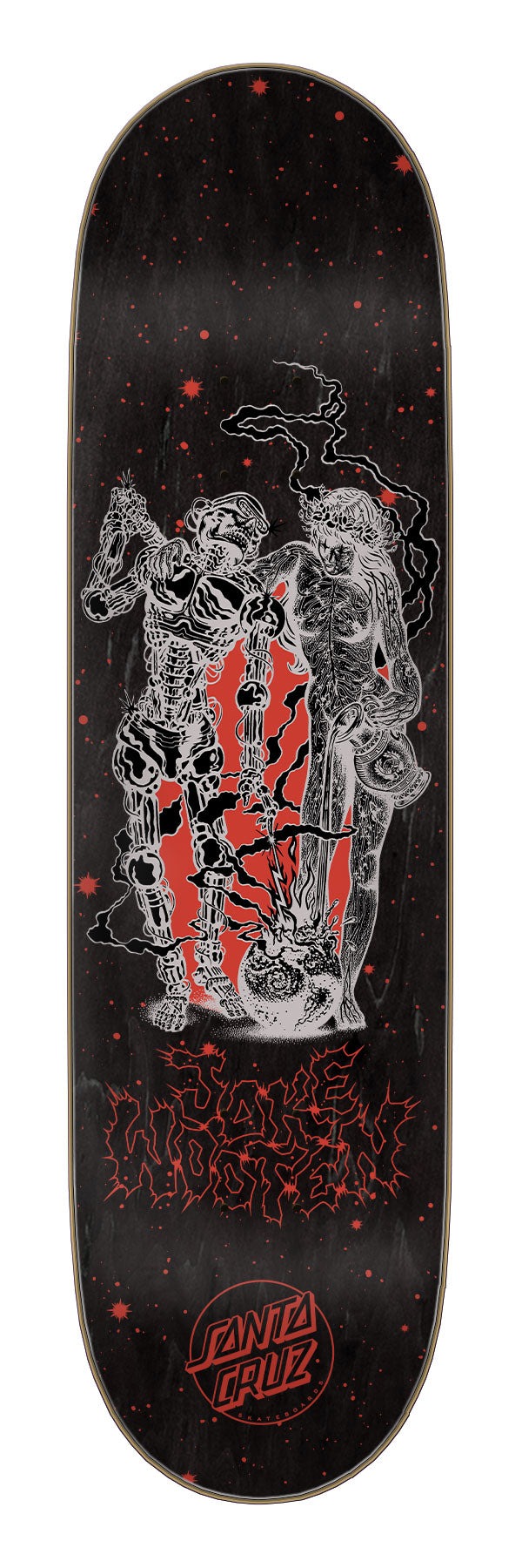 SANTA CRUZ - Wooten Duo Inverse VX 8.5" Skateboard Deck 