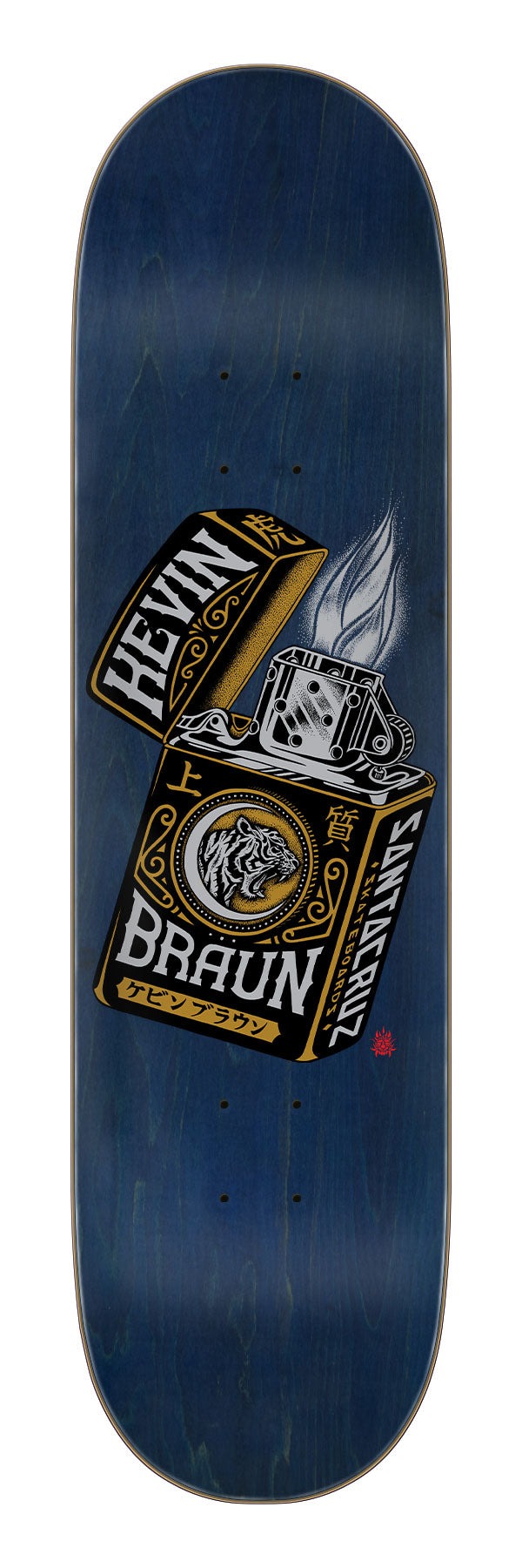 SANTA CRUZ - Braun Mako Lighter VX 8.25" Skateboard Deck 