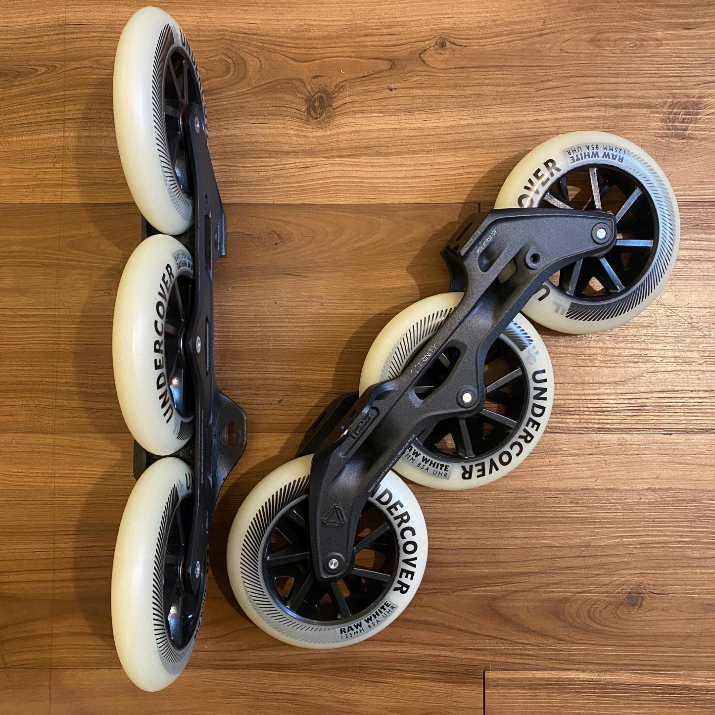 POWERSLIDE - Elite 125mm Trinity Inline Skate Frameset (Undercover Raw)