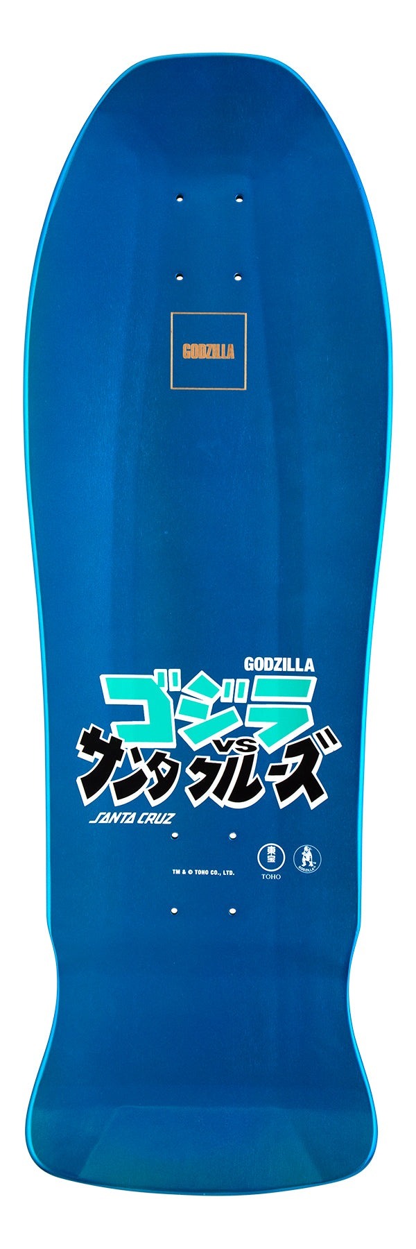SANTA CRUZ - Godzilla Kaiju Roskopp 10.25" x 30.2" Skateboard Deck