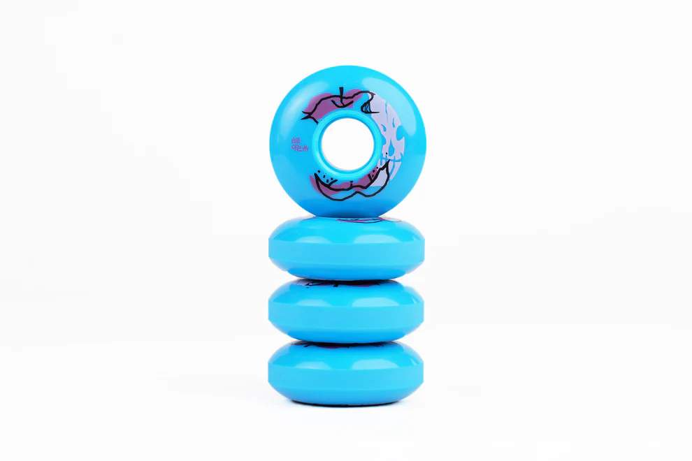 LFTOVRS - Azure 60mm/92a Tuppercore Aggressive Inline Skate Wheels
